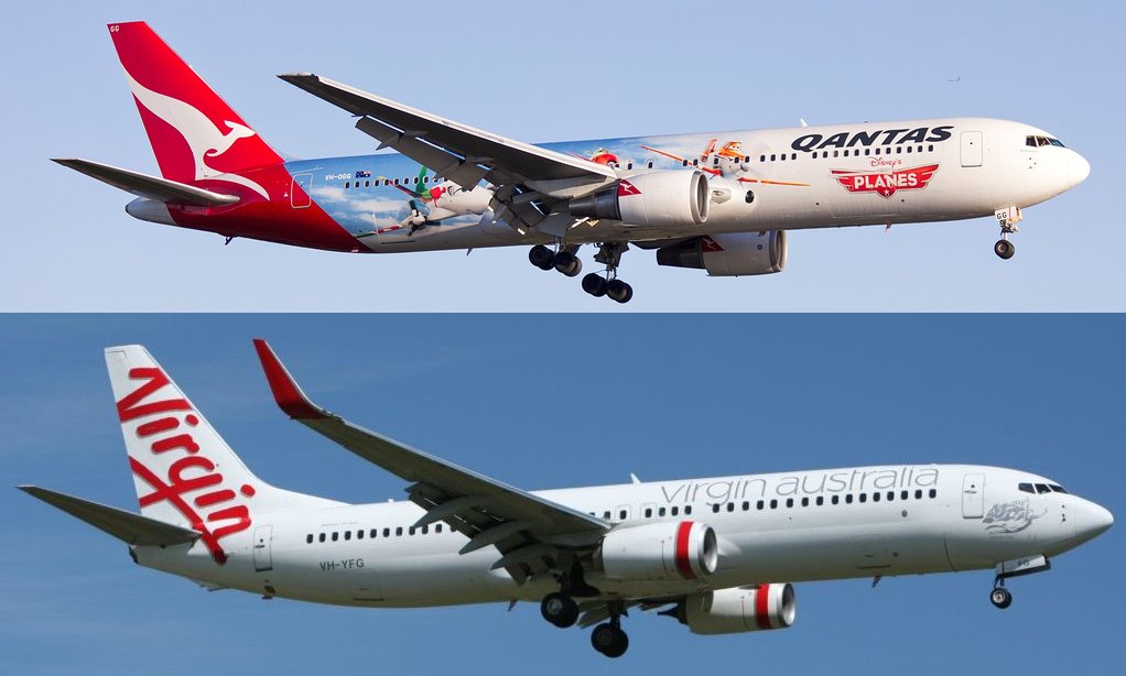 Virgin Australia & Qantas